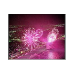 Notte Rosa dall'alto